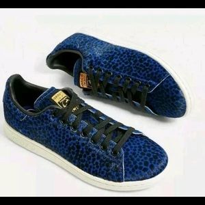 NEW Adidas Stan Smith Pony Hair Leopard Print